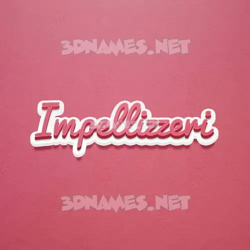 impellizzeri in Red Scribble style - 3D name wallpaper impellizzeri in Red Scribble style - 3D name wallpaper