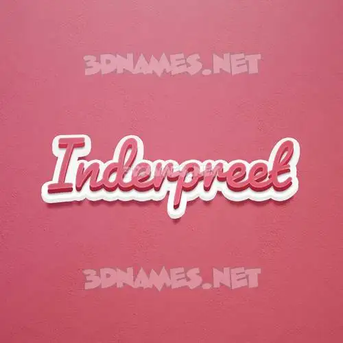 inderpreet in Red Scribble style - 3D name wallpaper inderpreet in Red Scribble style - 3D name wallpaper