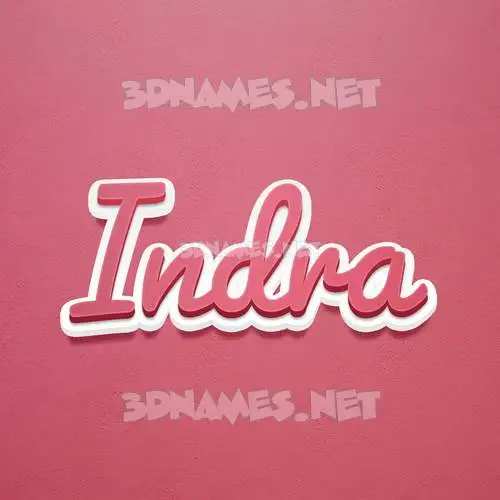 indra in Red Scribble style - 3D name wallpaper indra in Red Scribble style - 3D name wallpaper