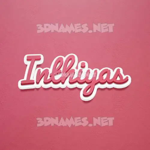 inthiyas in Red Scribble style - 3D name wallpaper inthiyas in Red Scribble style - 3D name wallpaper
