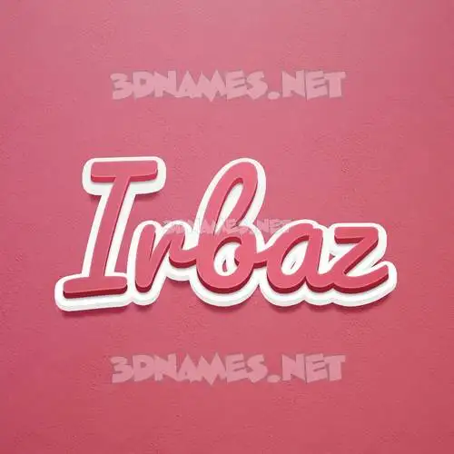 irbaz in Red Scribble style - 3D name wallpaper irbaz in Red Scribble style - 3D name wallpaper