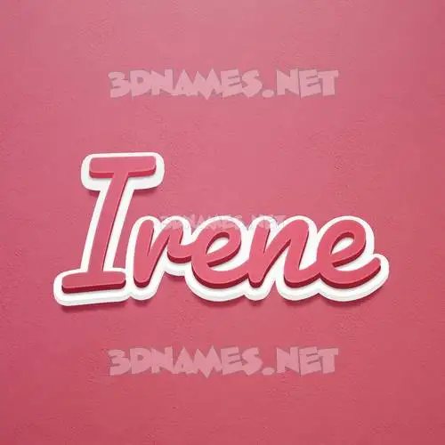 irene in Red Scribble style - 3D name wallpaper irene in Red Scribble style - 3D name wallpaper