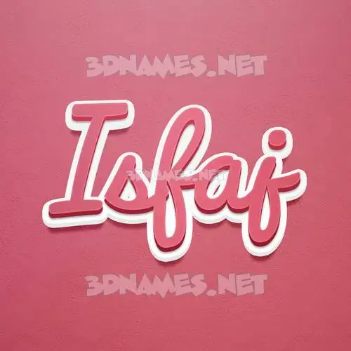 isfaj in Red Scribble style - 3D name wallpaper isfaj in Red Scribble style - 3D name wallpaper