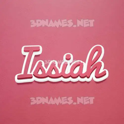 issiah in Red Scribble style - 3D name wallpaper issiah in Red Scribble style - 3D name wallpaper