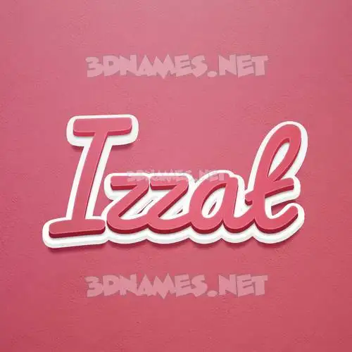 izzat in Red Scribble style - 3D name wallpaper izzat in Red Scribble style - 3D name wallpaper