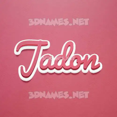 jadon in Red Scribble style - 3D name wallpaper jadon in Red Scribble style - 3D name wallpaper