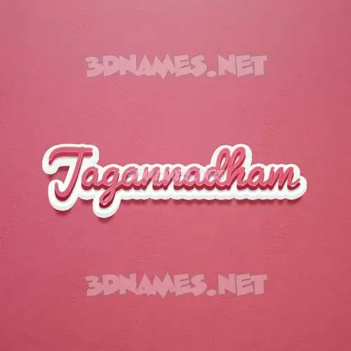 jagannadham in Red Scribble style - 3D name wallpaper jagannadham in Red Scribble style - 3D name wallpaper