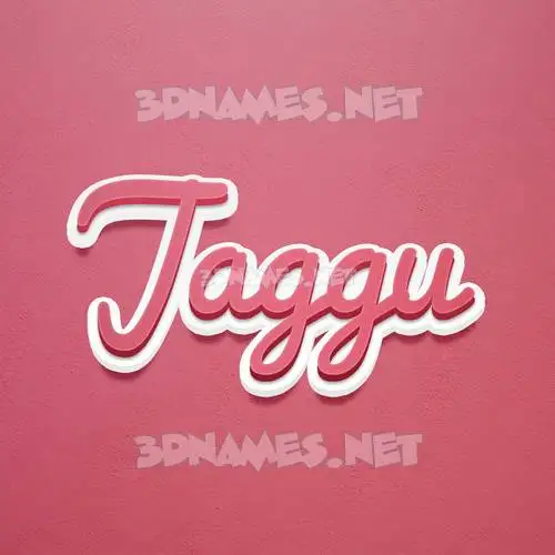 jaggu in Red Scribble style - 3D name wallpaper jaggu in Red Scribble style - 3D name wallpaper