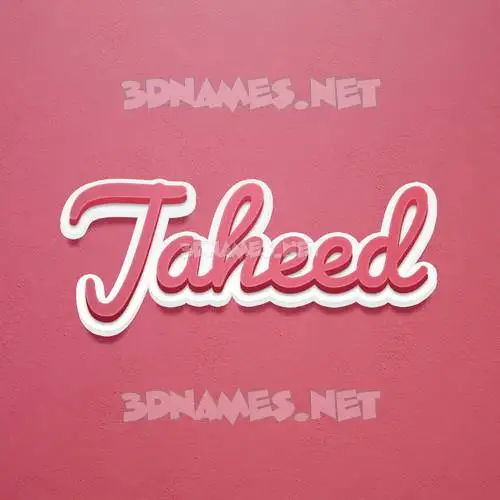 jaheed in Red Scribble style - 3D name wallpaper jaheed in Red Scribble style - 3D name wallpaper