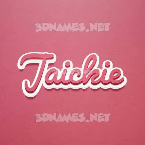 jaickie in Red Scribble style - 3D name wallpaper jaickie in Red Scribble style - 3D name wallpaper