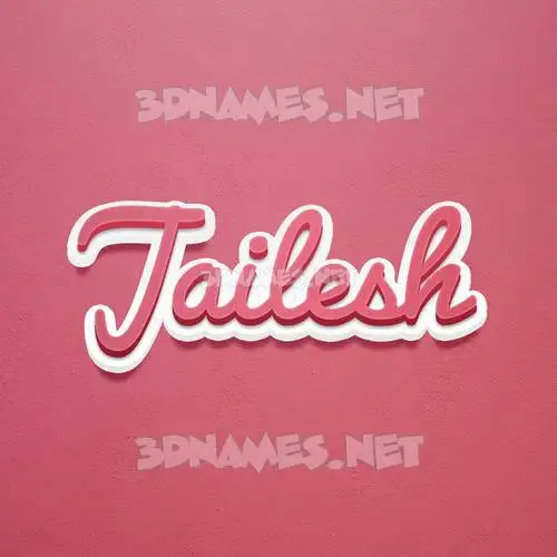 jailesh in Red Scribble style - 3D name wallpaper jailesh in Red Scribble style - 3D name wallpaper