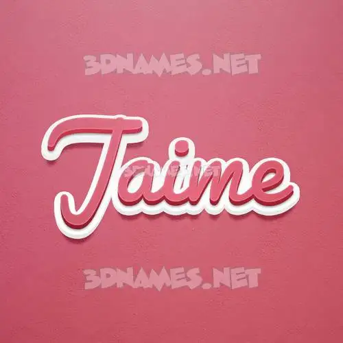jaime in Red Scribble style - 3D name wallpaper jaime in Red Scribble style - 3D name wallpaper