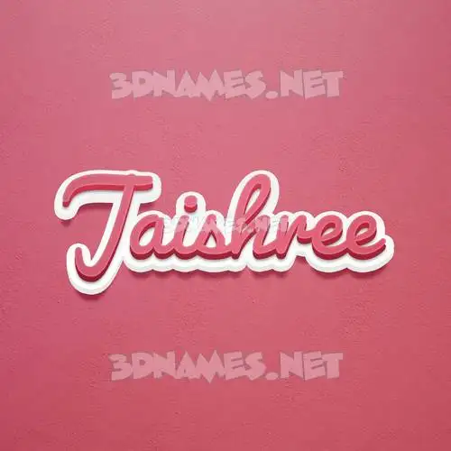 jaishree in Red Scribble style - 3D name wallpaper jaishree in Red Scribble style - 3D name wallpaper
