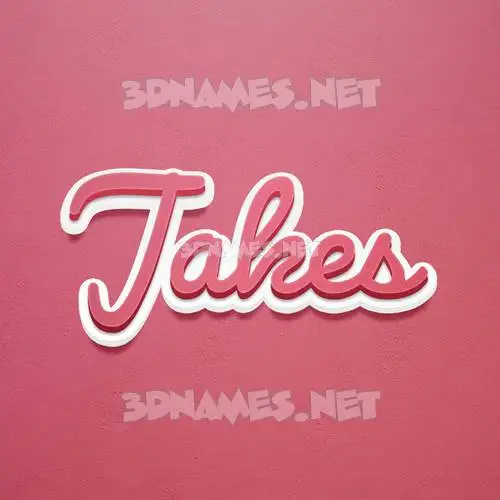 jakes in Red Scribble style - 3D name wallpaper jakes in Red Scribble style - 3D name wallpaper