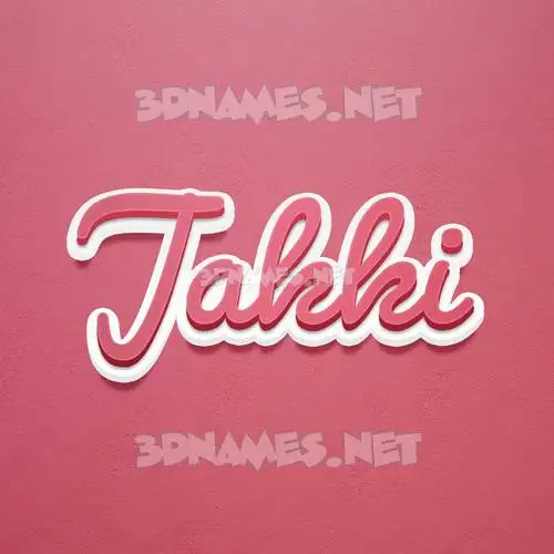jakki in Red Scribble style - 3D name wallpaper jakki in Red Scribble style - 3D name wallpaper