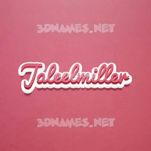 jaleelmiller in Red Scribble style - 3D name wallpaper jaleelmiller in Red Scribble style - 3D name wallpaper