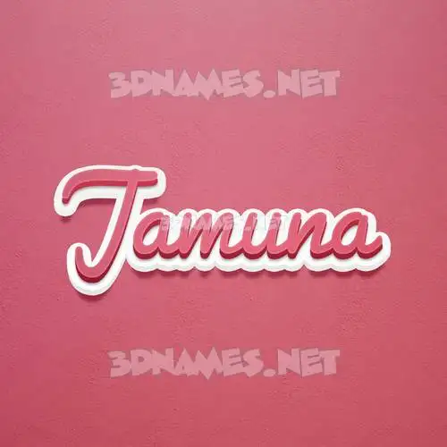 jamuna in Red Scribble style - 3D name wallpaper jamuna in Red Scribble style - 3D name wallpaper
