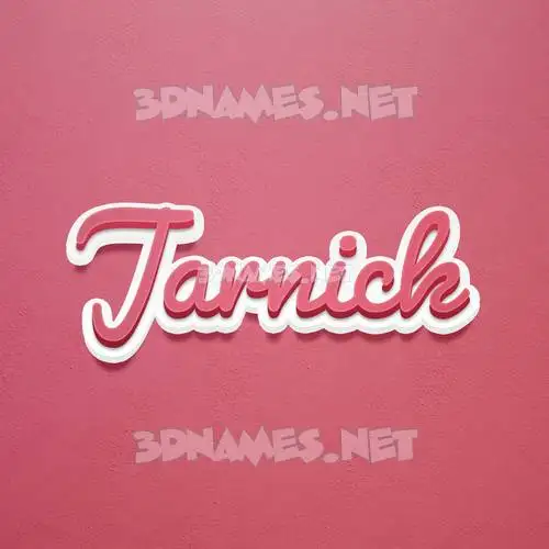 jarnick in Red Scribble style - 3D name wallpaper jarnick in Red Scribble style - 3D name wallpaper