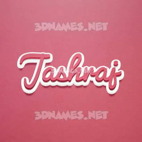 jashraj in Red Scribble style - 3D name wallpaper