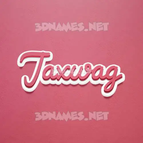 jaxwag in Red Scribble style - 3D name wallpaper jaxwag in Red Scribble style - 3D name wallpaper