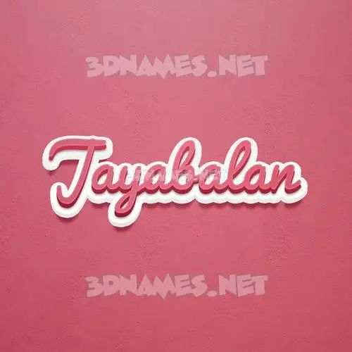 jayabalan in Red Scribble style - 3D name wallpaper jayabalan in Red Scribble style - 3D name wallpaper
