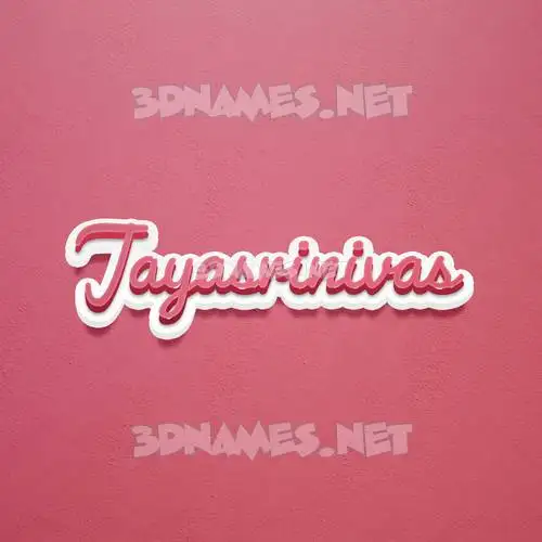 jayasrinivas in Red Scribble style - 3D name wallpaper jayasrinivas in Red Scribble style - 3D name wallpaper
