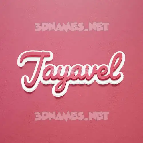 jayavel in Red Scribble style - 3D name wallpaper jayavel in Red Scribble style - 3D name wallpaper