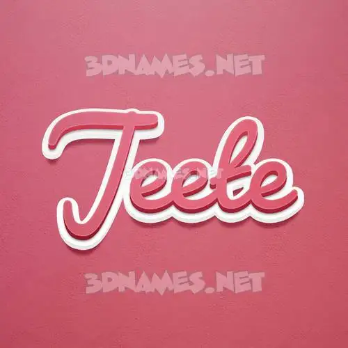 jeete in Red Scribble style - 3D name wallpaper jeete in Red Scribble style - 3D name wallpaper