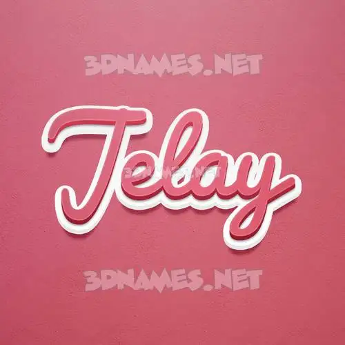 jelay in Red Scribble style - 3D name wallpaper jelay in Red Scribble style - 3D name wallpaper