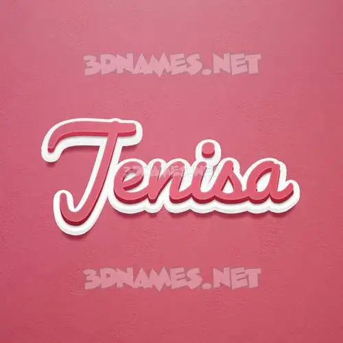 jenisa in Red Scribble style - 3D name wallpaper jenisa in Red Scribble style - 3D name wallpaper