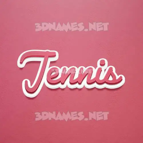 jennis in Red Scribble style - 3D name wallpaper jennis in Red Scribble style - 3D name wallpaper
