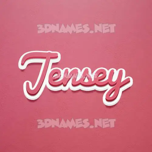 jensey in Red Scribble style - 3D name wallpaper jensey in Red Scribble style - 3D name wallpaper