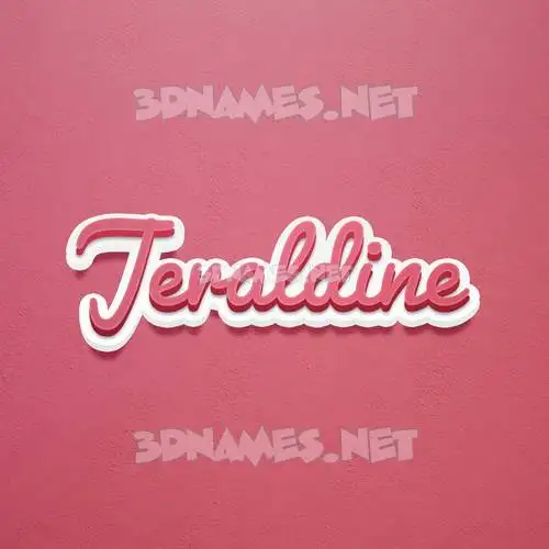 jeraldine in Red Scribble style - 3D name wallpaper jeraldine in Red Scribble style - 3D name wallpaper