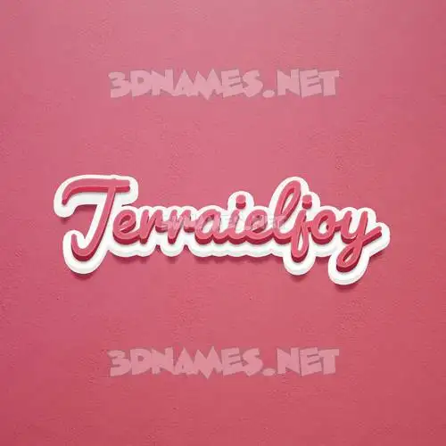 jerraieljoy in Red Scribble style - 3D name wallpaper jerraieljoy in Red Scribble style - 3D name wallpaper