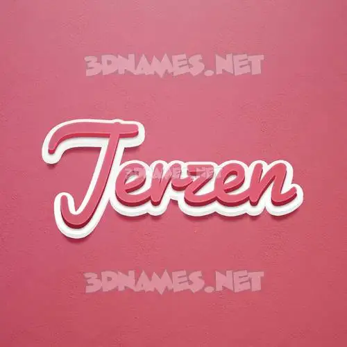 jerzen in Red Scribble style - 3D name wallpaper jerzen in Red Scribble style - 3D name wallpaper