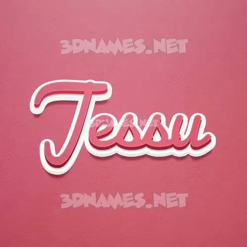 jessu in Red Scribble style - 3D name wallpaper jessu in Red Scribble style - 3D name wallpaper