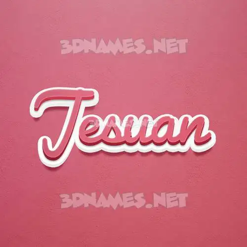 jesuan in Red Scribble style - 3D name wallpaper jesuan in Red Scribble style - 3D name wallpaper