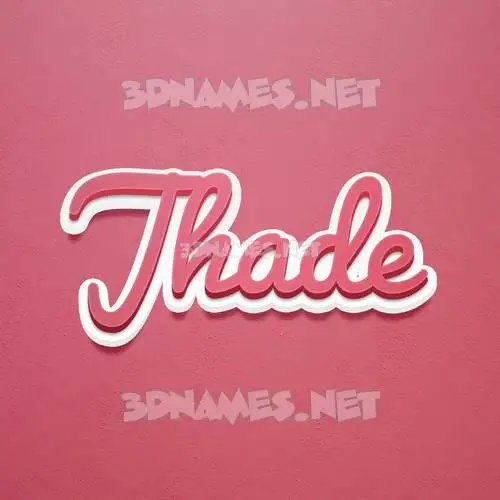 jhade in Red Scribble style - 3D name wallpaper jhade in Red Scribble style - 3D name wallpaper