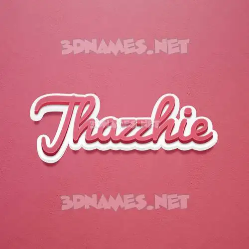 jhazzhie in Red Scribble style - 3D name wallpaper jhazzhie in Red Scribble style - 3D name wallpaper