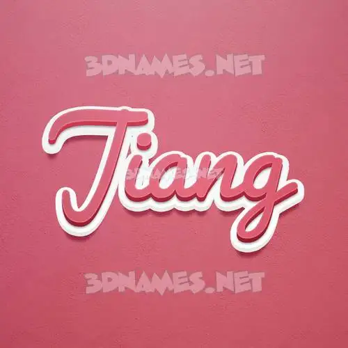 jiang in Red Scribble style - 3D name wallpaper jiang in Red Scribble style - 3D name wallpaper