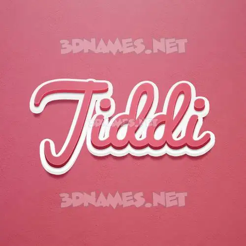 jiddi in Red Scribble style - 3D name wallpaper jiddi in Red Scribble style - 3D name wallpaper