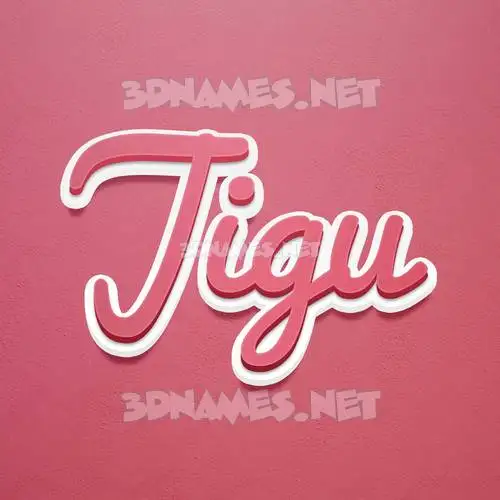 jigu in Red Scribble style - 3D name wallpaper jigu in Red Scribble style - 3D name wallpaper