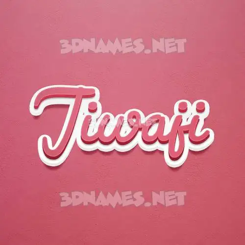jiwaji in Red Scribble style - 3D name wallpaper jiwaji in Red Scribble style - 3D name wallpaper