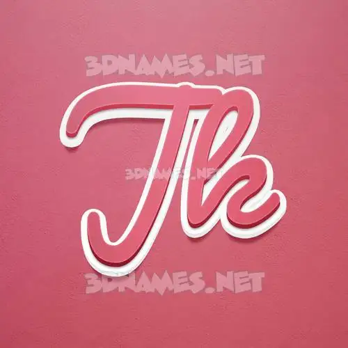 jk in Red Scribble style - 3D name wallpaper jk in Red Scribble style - 3D name wallpaper