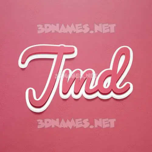jmd in Red Scribble style - 3D name wallpaper jmd in Red Scribble style - 3D name wallpaper