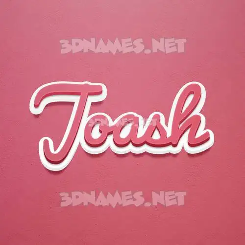 joash in Red Scribble style - 3D name wallpaper joash in Red Scribble style - 3D name wallpaper