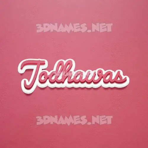 jodhawas in Red Scribble style - 3D name wallpaper jodhawas in Red Scribble style - 3D name wallpaper