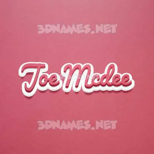 joe mcdee in Red Scribble style - 3D name wallpaper joe mcdee in Red Scribble style - 3D name wallpaper