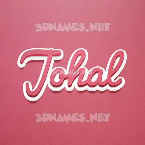 johal in Red Scribble style - 3D name wallpaper johal in Red Scribble style - 3D name wallpaper