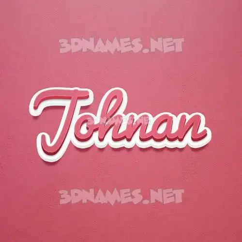 johnan in Red Scribble style - 3D name wallpaper johnan in Red Scribble style - 3D name wallpaper